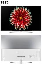 Front and back view of the LG Smart TV 65B7